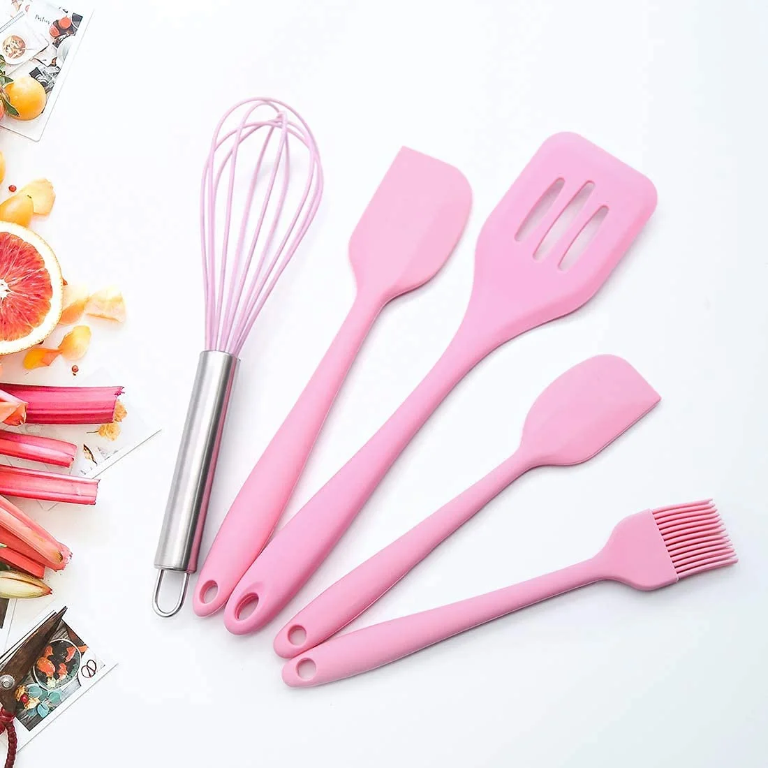 5  In 1 Cooking Set Soft Silicone - কুকিং সেট একের ভিতর ৫