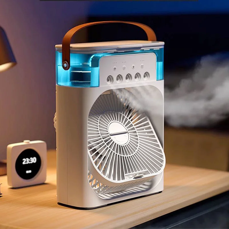Air Cooler Mini Portable Fan 3 in 1 - কুলিং ফ্যান